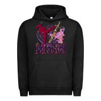 Pigment Black Taekwondo mom Mother's Day Urban Hoodie - FaDigitalArtStudio