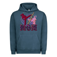 Pigment Midnight Navy Taekwondo mom Mother's Day Urban Hoodie - FaDigitalArtStudio
