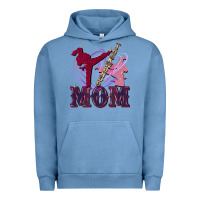 Pigment Pebble Blue Taekwondo mom Mother's Day Urban Hoodie - FaDigitalArtStudio