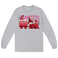 Moon Dust valentines express with gnomies Long Sleeve Tee - NancyCooperArtShop