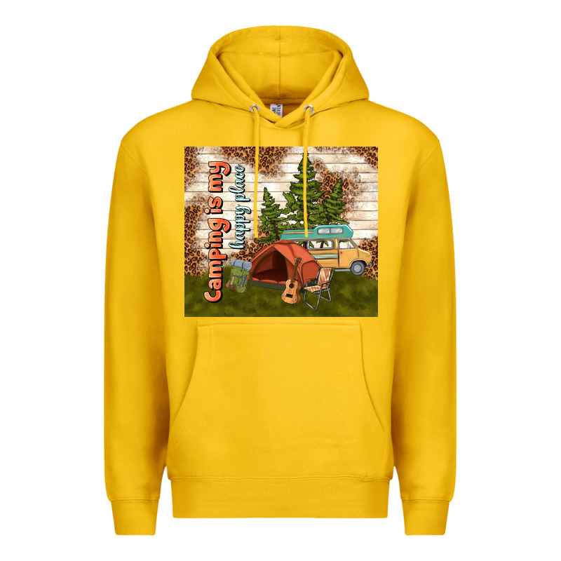 Camping Is My Happy Place Premium Hoodie by TumblerDesignByShophia | Teevron