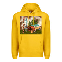 Lemon camping is my happy place Premium Hoodie - TumblerDesignByShophia