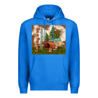 True Royal camping is my happy place Premium Hoodie - TumblerDesignByShophia
