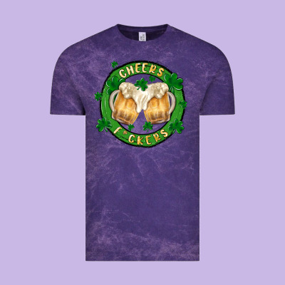 Cheers Fckers Vintage Tee Designed By Maliassmallbusiness