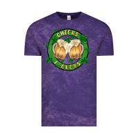 Cloud Purple cheers fckers Vintage Tee - MaliasSmallBusiness