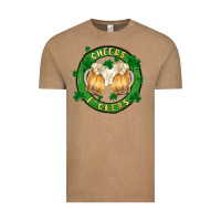 Vintage Coffee cheers fckers Vintage Tee - MaliasSmallBusiness