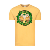 Vintage Mustard cheers fckers Vintage Tee - MaliasSmallBusiness