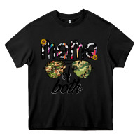 Black mama of both Heavy Core Tee - CowhideDigitalArt