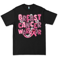 Black breast cancer warrior Premium Tee - JahusDesignShop