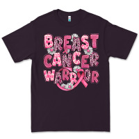 Plum breast cancer warrior Premium Tee - JahusDesignShop