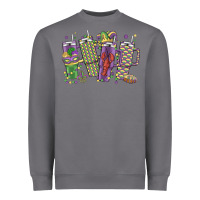 Storm mardi gras coffee Heavyweight Sweatshirt - MaliasSmallBusiness