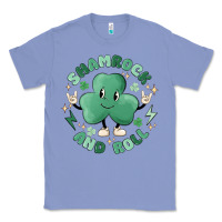 Colony Blue shamrock and roll Classic Tee - MaliasSmallBusiness