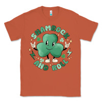 Copper shamrock and roll Classic Tee - MaliasSmallBusiness