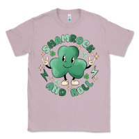 Lilac shamrock and roll Classic Tee - MaliasSmallBusiness