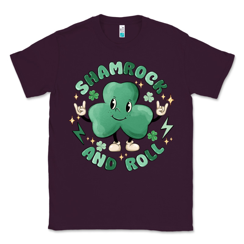 Shamrock And Roll Classic Tee by MaliasSmallBusiness | Teevron