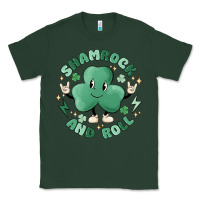 Sports Green shamrock and roll Classic Tee - MaliasSmallBusiness