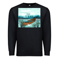 The Lake Is My Happy Place Premium Sweatshirt | Teevron