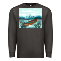 Smoke the lake is my happy place Premium Sweatshirt - TumblerDesignByShophia