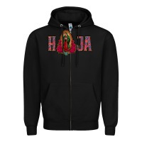 Black Hija Lady of Guadalupe Zipper Hoodie - Bettercallsaul