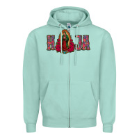 Seafoam Hija Lady of Guadalupe Zipper Hoodie - Bettercallsaul