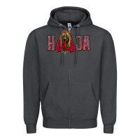 Smoke Hija Lady of Guadalupe Zipper Hoodie - Bettercallsaul