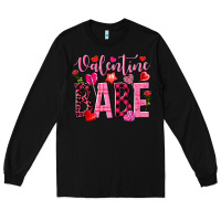 Black valentine babe Long Sleeve Tee - NancyCooperArtShop