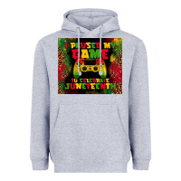 Heather Grey i paused my game Heavyweight Hoodie - TumblerDesignByShophia