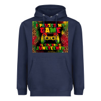Navy i paused my game Heavyweight Hoodie - TumblerDesignByShophia