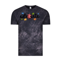 Cloud Black advocate autism Vintage Tee - MaliasSmallBusiness