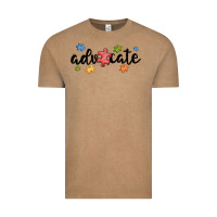 Vintage Coffee advocate autism Vintage Tee - MaliasSmallBusiness