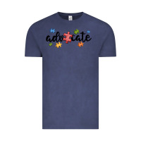 Vintage Denim advocate autism Vintage Tee - MaliasSmallBusiness