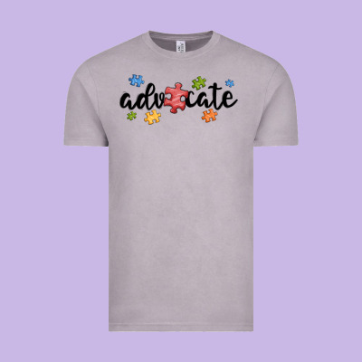 Advocate Autism Vintage Tee Designed By Maliassmallbusiness