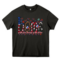 Asphalt home of the free Heavy Core Tee - RacoonDesign