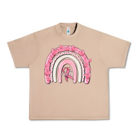 Burro breast cancer  rainbow Urban Heavy Tee - MaliasSmallBusiness