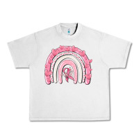 Lunar Rock breast cancer  rainbow Urban Heavy Tee - MaliasSmallBusiness