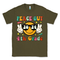 Army Green peace out 2024 4th grade Classic Tee - JahusDesignShop