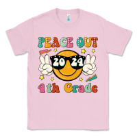 Bubblegum Pink peace out 2024 4th grade Classic Tee - JahusDesignShop