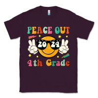 Plum peace out 2024 4th grade Classic Tee - JahusDesignShop