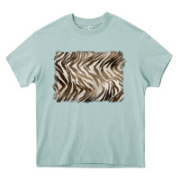 Arona brown zebra pattern background Heavy Core Tee - BarkalooDesign