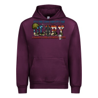 Mauve Wine It's the guts and it's the glory a hundred stripes Urban Hoodie - FaDigitalArtStudio