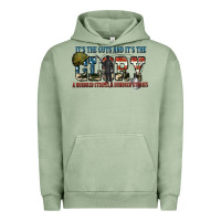 Pigment Oil Green It's the guts and it's the glory a hundred stripes Urban Hoodie - FaDigitalArtStudio