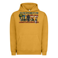 Pigment Peanut Butter It's the guts and it's the glory a hundred stripes Urban Hoodie - FaDigitalArtStudio