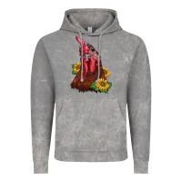 Cloud Rock rooster sunflower Vintage Hoodie - BarkalooDesign