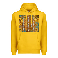 Lemon self reminders with sunflowers Premium Hoodie - TumblerDesignByShophia