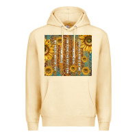 Pina Colada self reminders with sunflowers Premium Hoodie - TumblerDesignByShophia