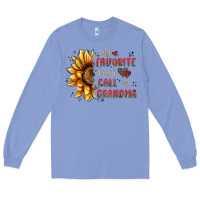 Colony Blue my favorite people call me grandma Long Sleeve Tee - MaliasSmallBusiness