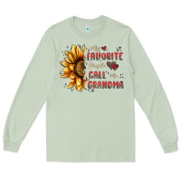 Matcha my favorite people call me grandma Long Sleeve Tee - MaliasSmallBusiness