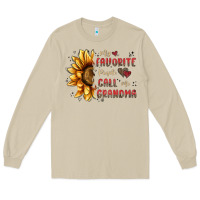 Mushroom my favorite people call me grandma Long Sleeve Tee - MaliasSmallBusiness