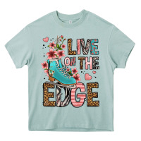Arona live on the edge ice skating Heavy Core Tee - FaDigitalArtStudio