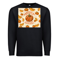 Black pumpkin spice fall leaves Premium Sweatshirt - TumblerDesignByShophia